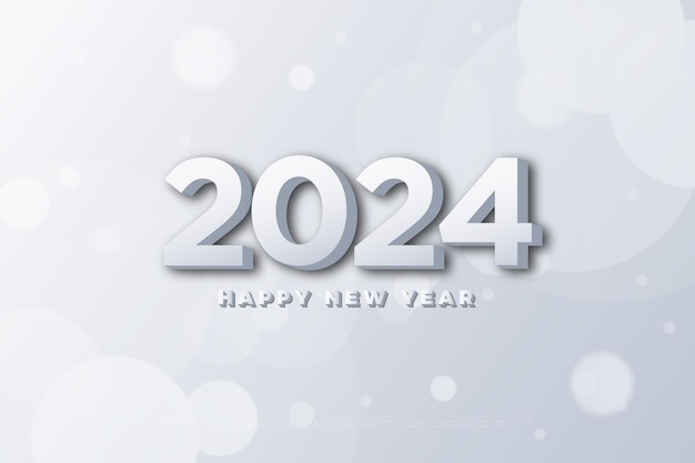 beautiful and elegant color concept for 2024 new year celebration