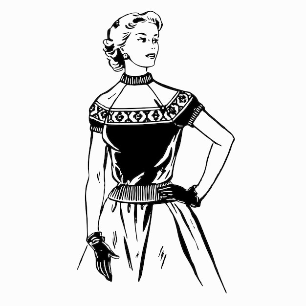 beautiful fashionable girl