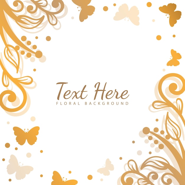 Vector beautiful floral background 7