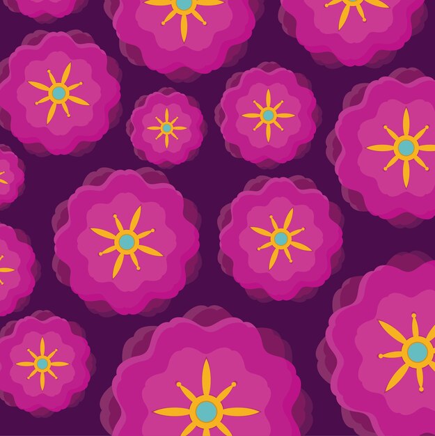 Beautiful floral background