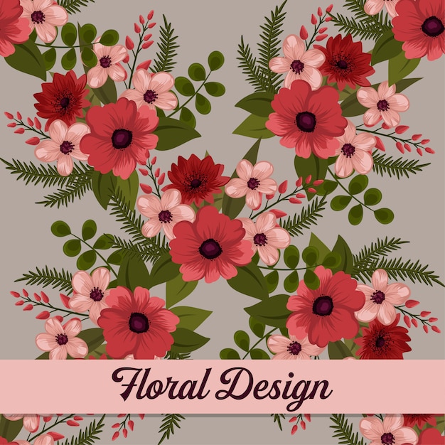 Beautiful floral design