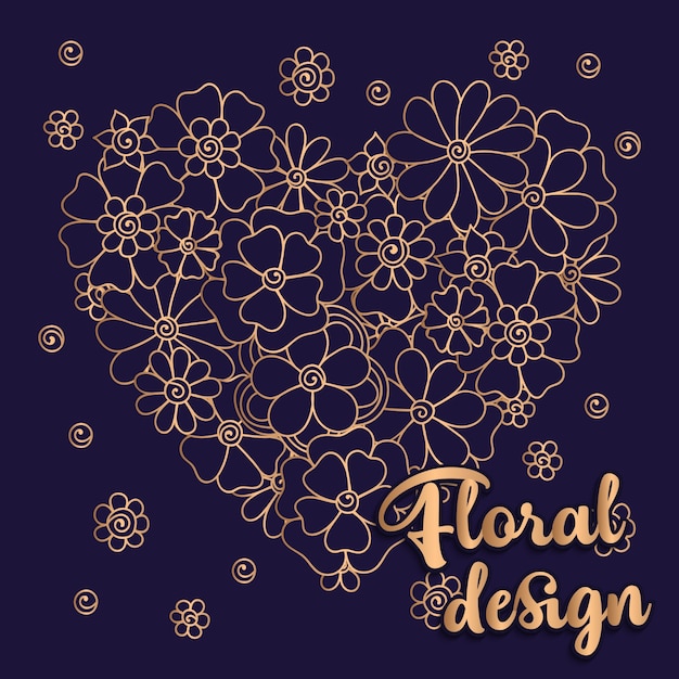 Beautiful floral design