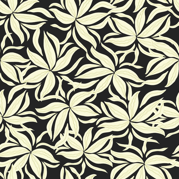 Beautiful floral flower seamless pattern.