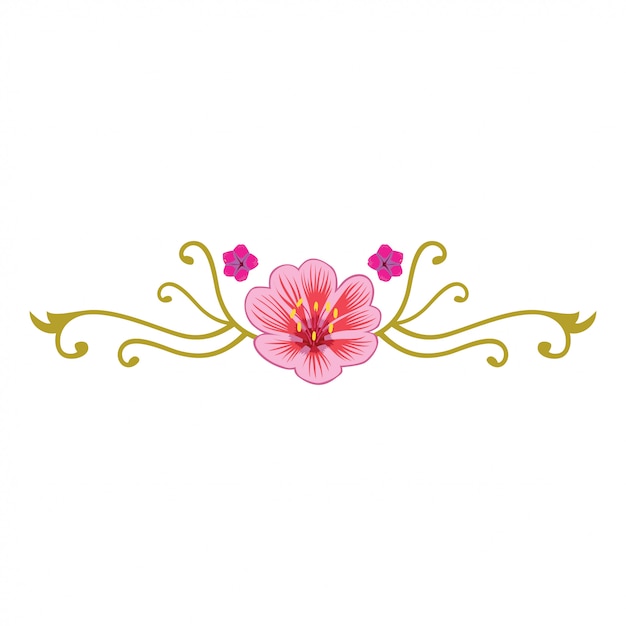 Vector beautiful floral and ornaments design