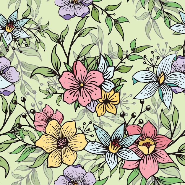 Beautiful Floral pattern design