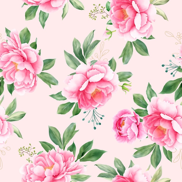 beautiful floral seamless pattern