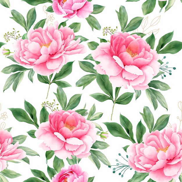 Beautiful floral seamless pattern