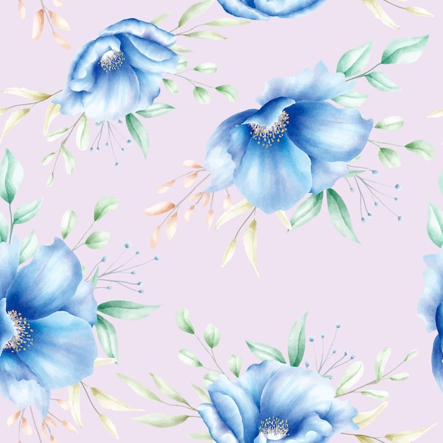 Beautiful floral seamless pattern