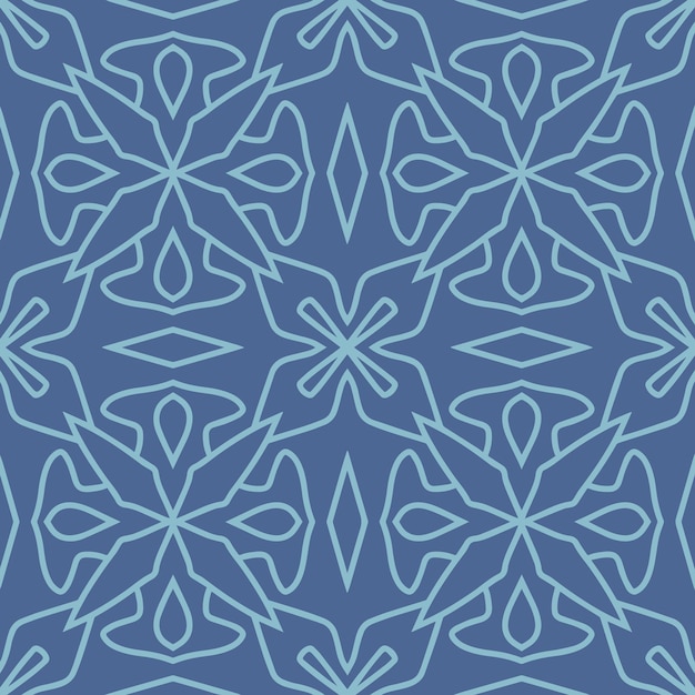 Beautiful floral traditional seamless pattern