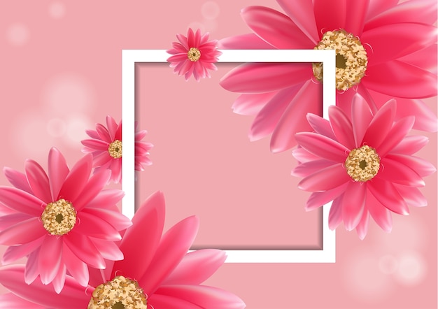 Beautiful flower for banners
