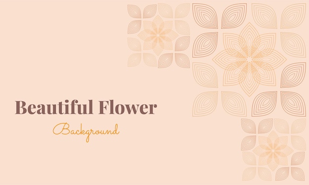 Beautiful flower petals background design