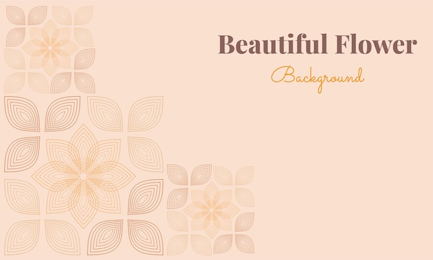 Beautiful flower petals background design