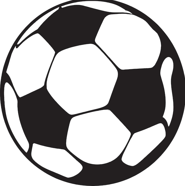 Vettore il bellissimo gioco soccer logo icon design