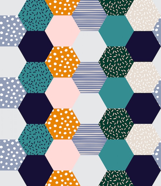 Vector beautiful geometric pattern