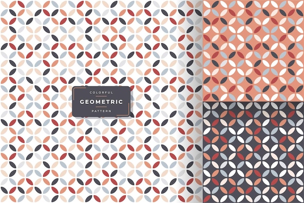 Vector beautiful geometric seamless pattern design