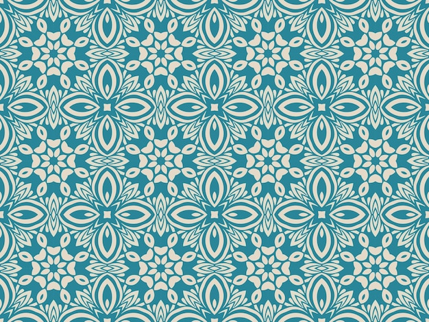 Vector beautiful geometric seamless pattern