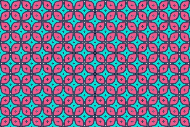 Vector beautiful geometric seamless pattern