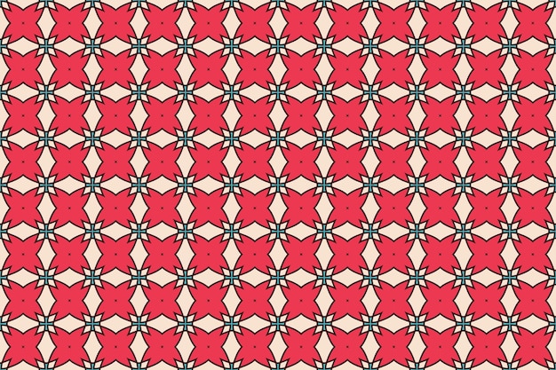 Vector beautiful geometric seamless pattern