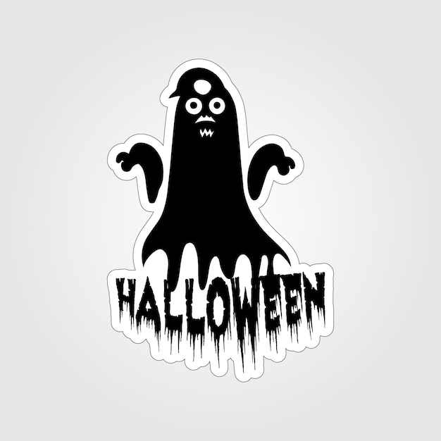 Beautiful Ghost Stickers Spooky and Cute Decals for Halloween