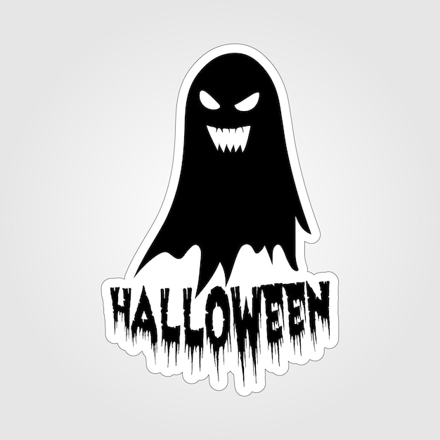 Beautiful Ghost Stickers Spooky and Cute Decals for Halloween