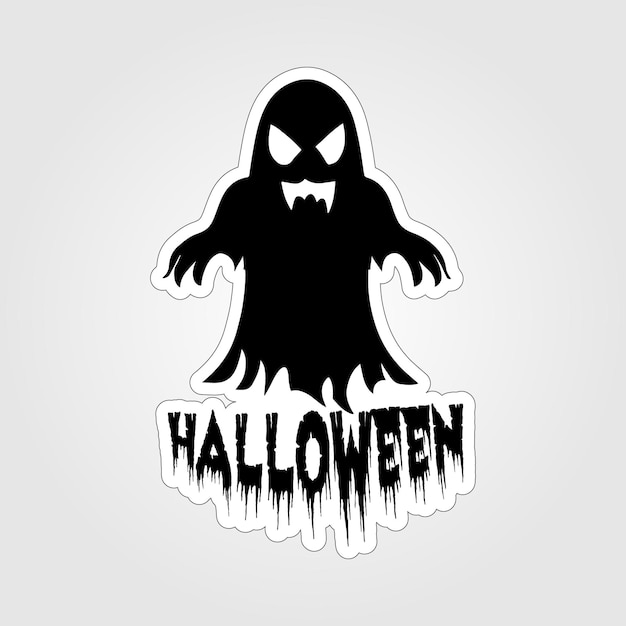 Beautiful Ghost Stickers Spooky and Cute Decals for Halloween