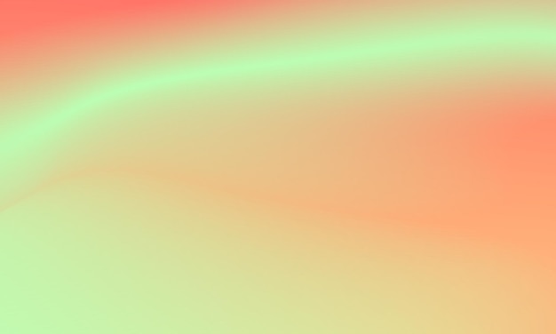 Beautiful gradation background orange and green smooth and soft texture