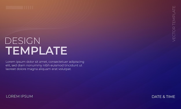 Beautiful Gradient Background in Brown and Indigo Tones