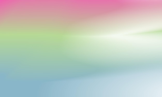 Beautiful gradient background pink green and blue smooth and soft texture
