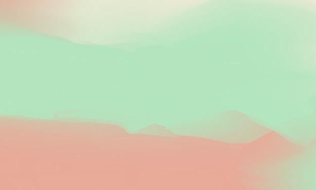 Beautiful green gradient background smooth and soft texture