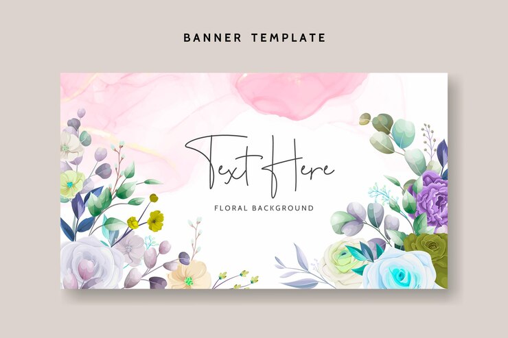 Vector beautiful hand drawn roses floral background