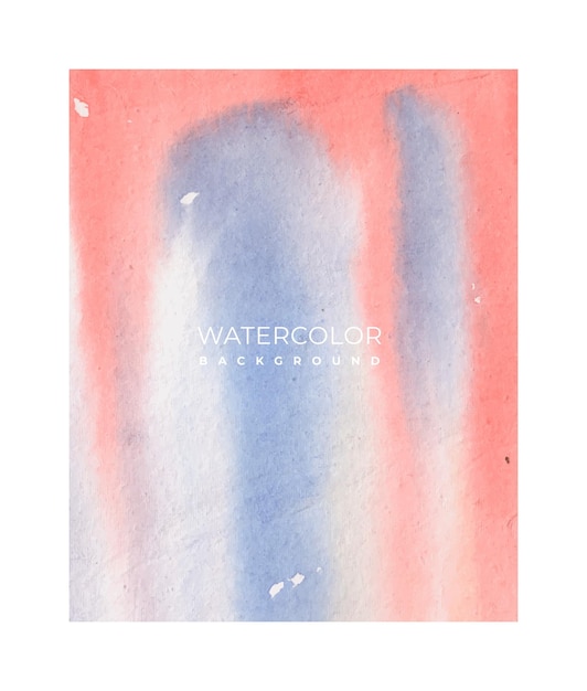 Beautiful hand painted watercolor background