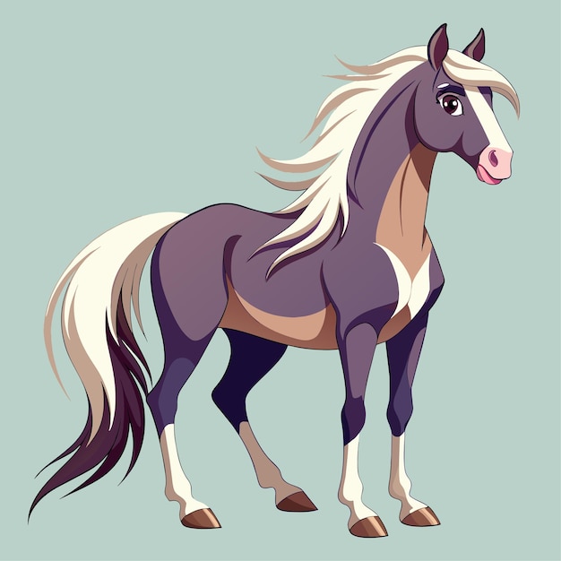 beautiful horse vector