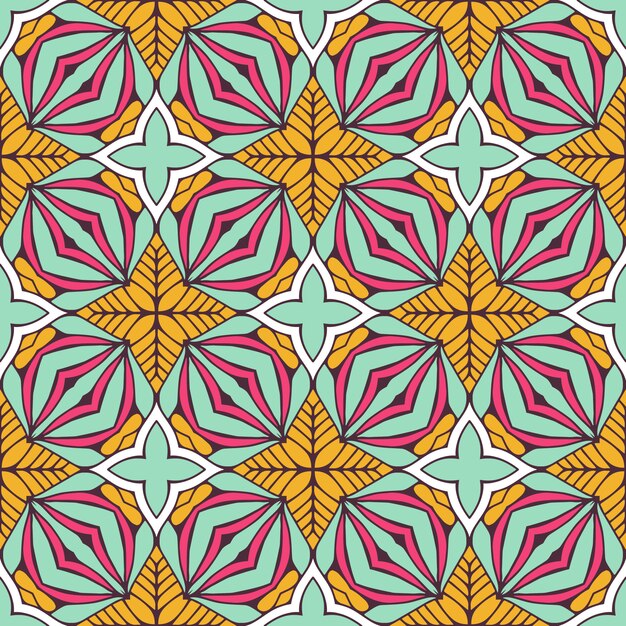 Beautiful indian traditional seamless pattern