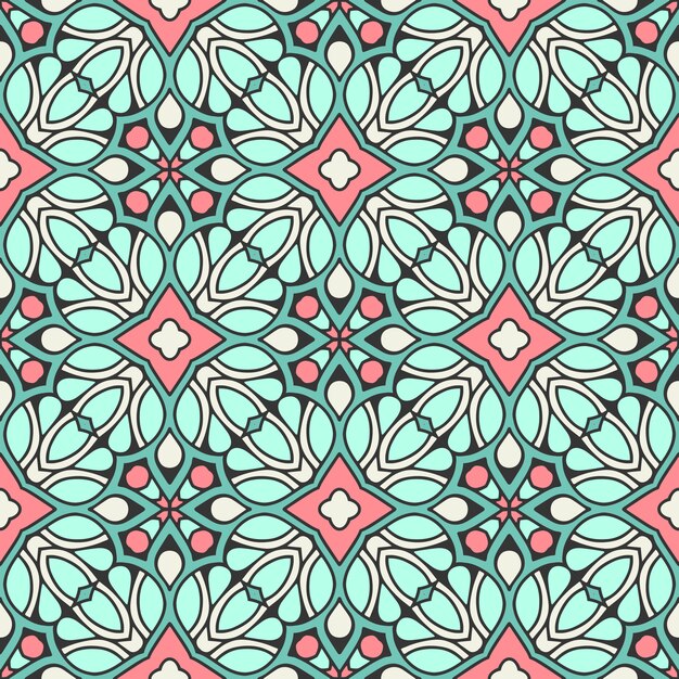 Beautiful indian traditional seamless pattern