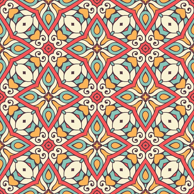 Beautiful indian traditional seamless pattern