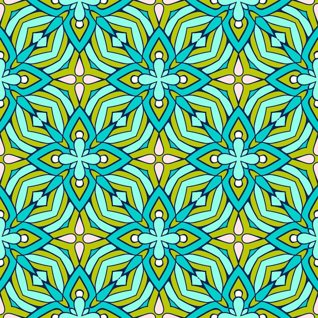 Beautiful indian traditional seamless pattern