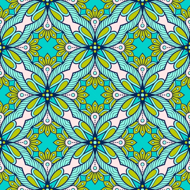 Beautiful indian traditional seamless pattern