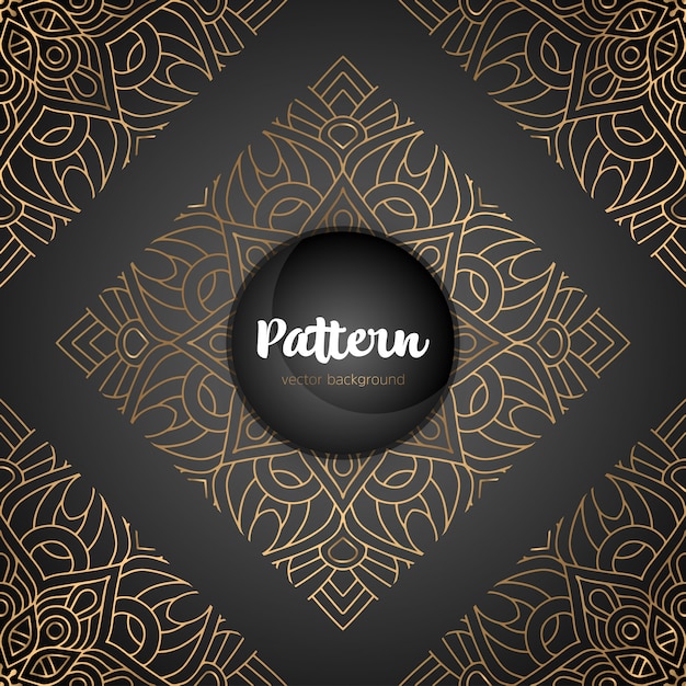 Beautiful islamic floral seamless pattern.