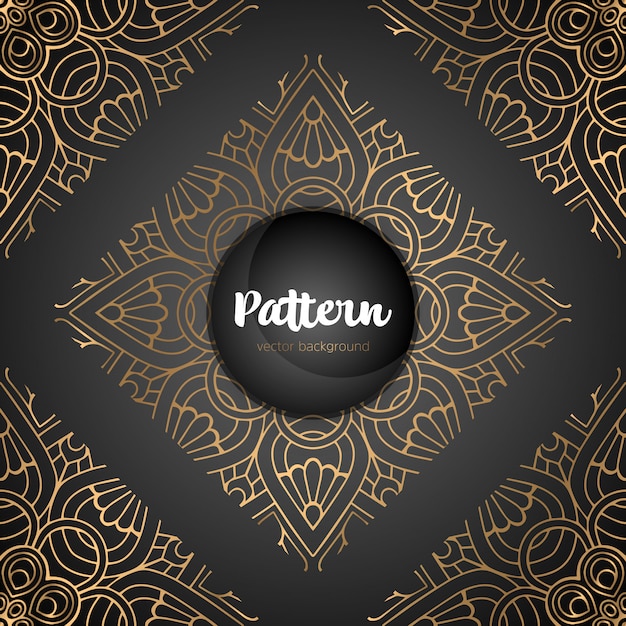 Beautiful islamic floral seamless pattern.