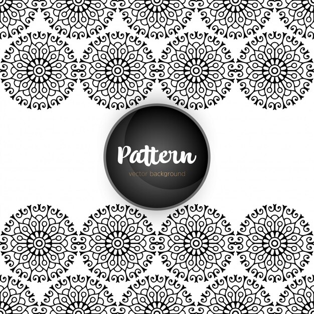 Beautiful islamic floral seamless pattern.