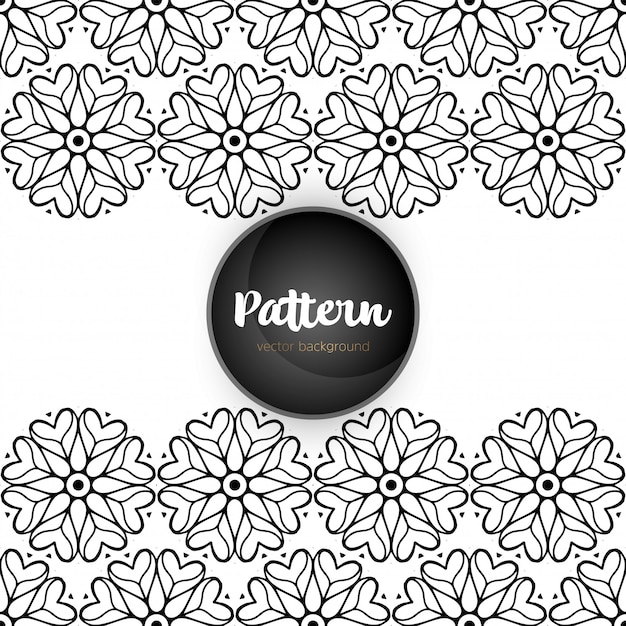 Beautiful islamic floral seamless pattern.