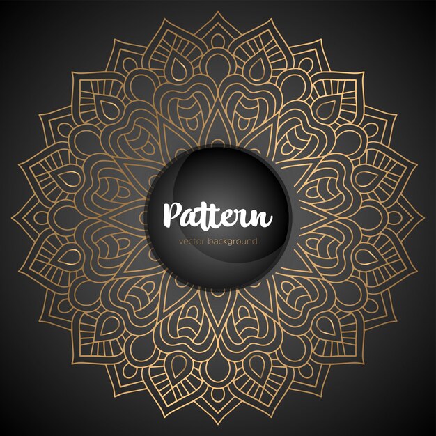 Beautiful islamic floral seamless pattern.