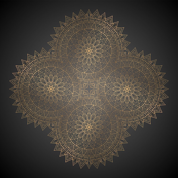 Beautiful islamic floral seamless pattern.