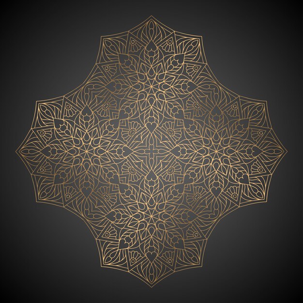 Beautiful islamic floral seamless pattern.