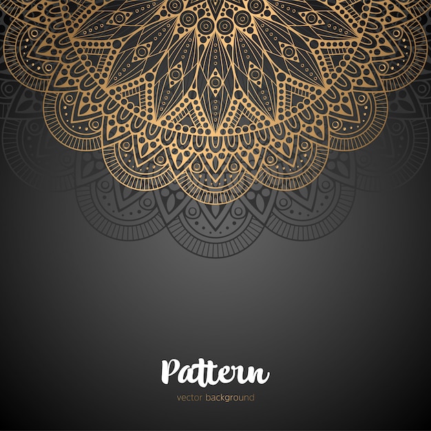 Vector beautiful islamic floral seamless pattern.