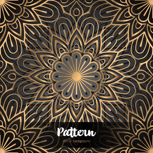 Beautiful islamic floral seamless pattern.