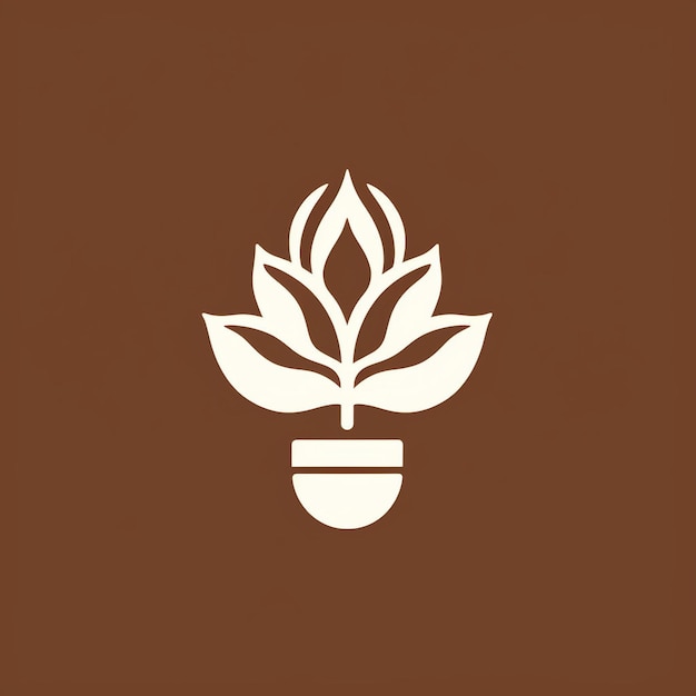 Красивый логотип векторного искусства Blossom