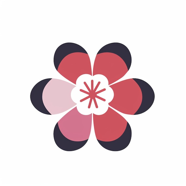 美しいロゴ ベクター アートの花
