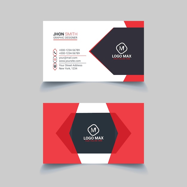 Beautiful looking creative business card template