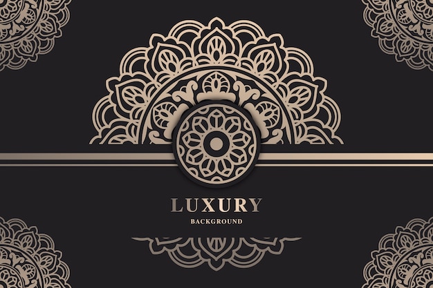 Beautiful luxury mandala wallpaper
